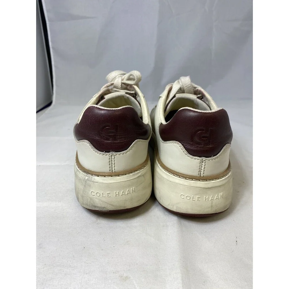 Cole Haan Women’s GrandPrø Topspin Sneakers Size 8.5 B White Leather